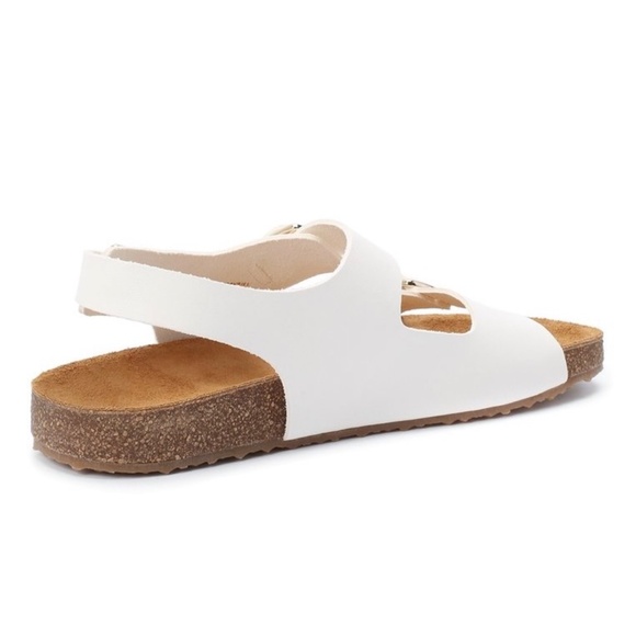 MANSUR GAVRIEL Cloud Leather Sandals in White Size 40 - NWOB - Picture 2 of 7